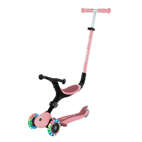Globber Patinete Evolutivo Go Up Active Plus Lights - Rosa Pastel