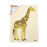 Viga Toys Puzzle Montessori 18M+ - Girafe