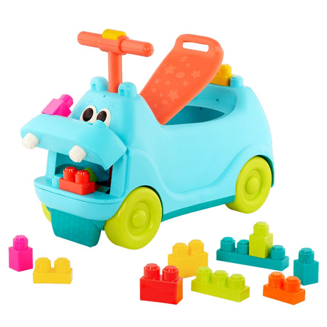 B. Toys Porteurs Hippo et Blocs de Construction 12M+