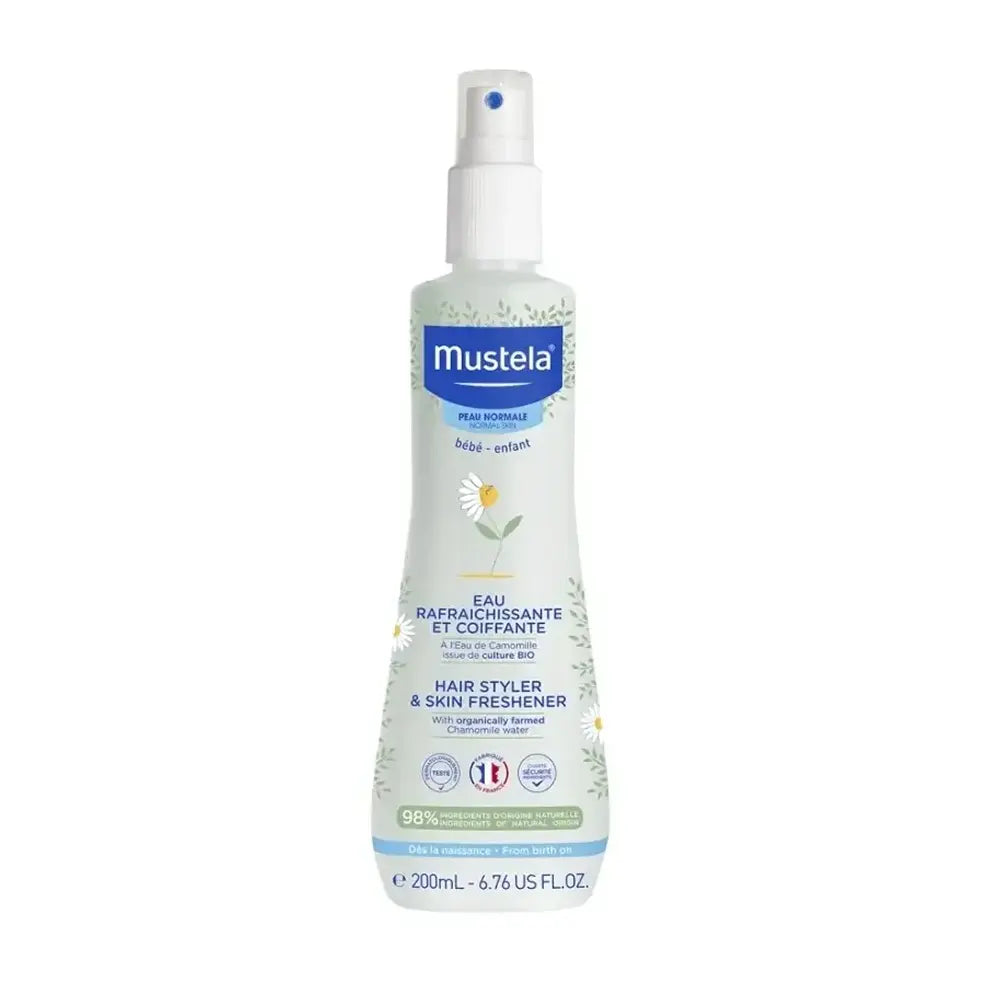 Mustela Eau Rafraîchissante et Coiffante pour Bébé - 200ml
