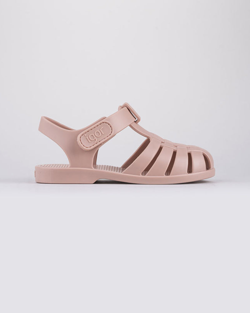 Sabot Clasica Velcro Igor - Nude