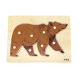 Viga Toys Puzzle Montessori 18M+ - Ours