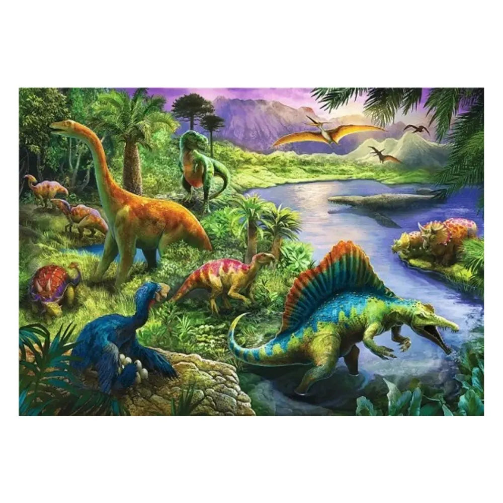 Trefl Puzzle Dinosaurs 200 Pièces - 6A+