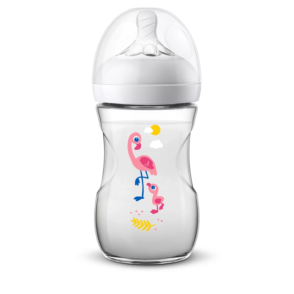 Avent Biberon Natural 260ml - Flamant