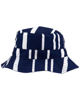 Chapeau de Protection Solaire Réversible À Rayures Carter's - Bleu & Blanc