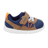 Baskets Athletic Every Step Carter's Baby Shoes - Bleu & Marron