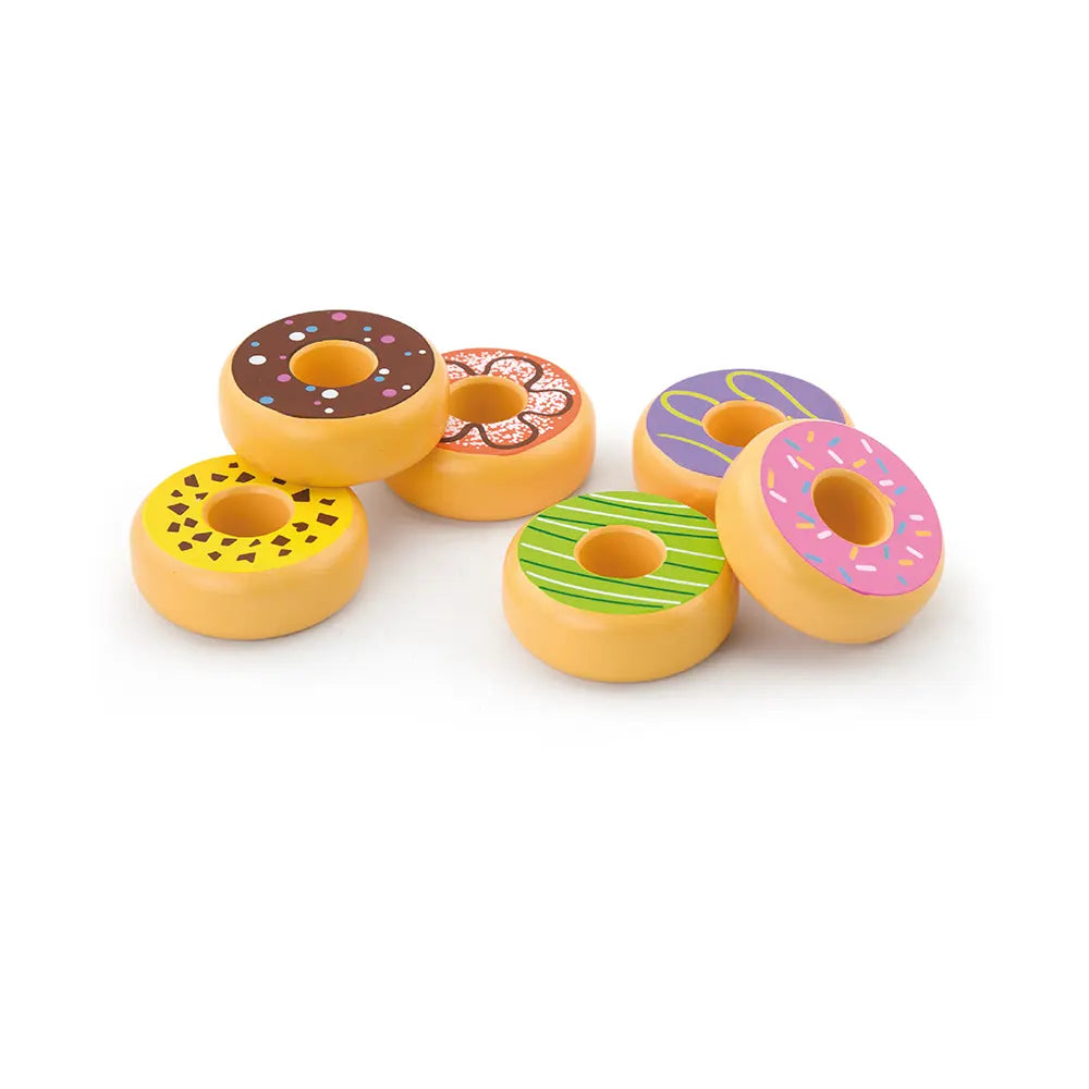 Viga Toys Set de 6 Donuts 18M+