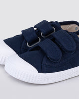 Baskets Berri Velcro Igor - Bleu Marine