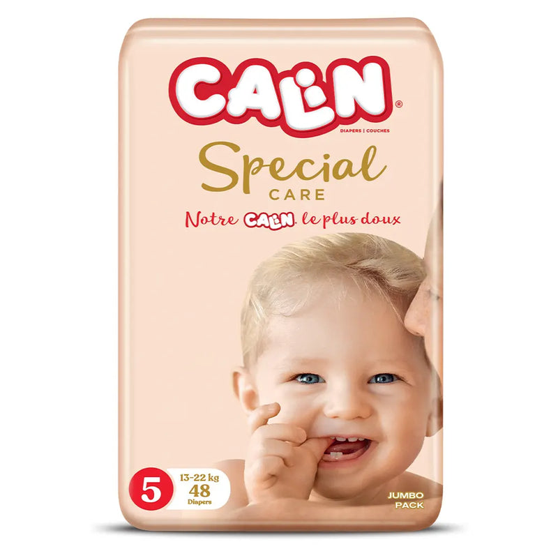 Calin Special Care Couches Bébé Jumbo Pack Junior Taille 5 - 48 Unités