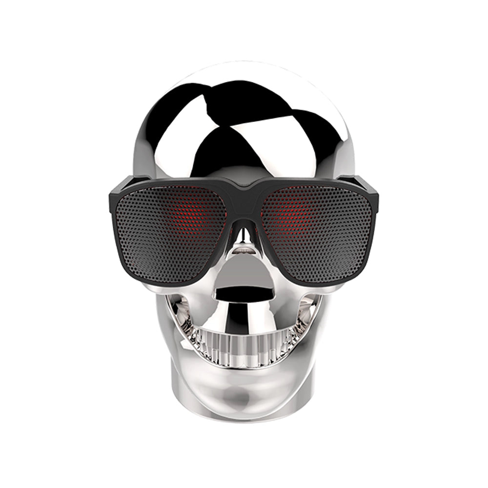 iDance Funky Skull Speaker - Silver