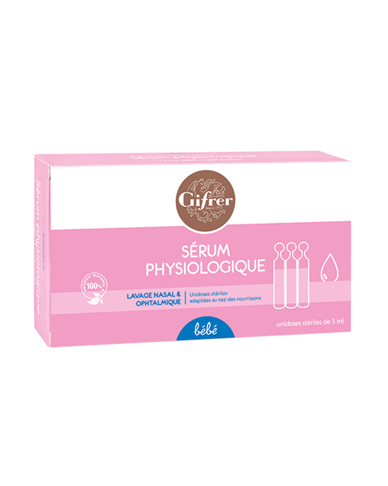 Suero fisiológico para bebés Gifrer 12x5 ml