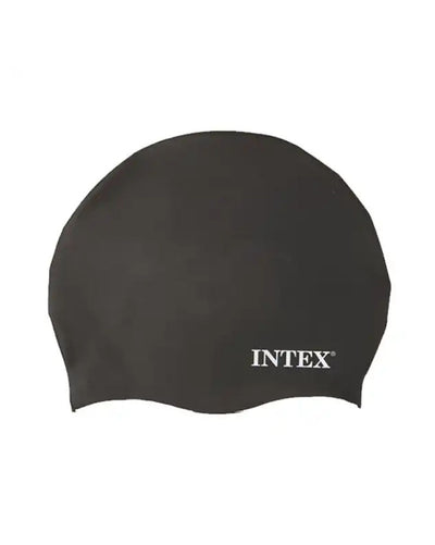 Intex Bonnet de Bain en Silicone - Noir