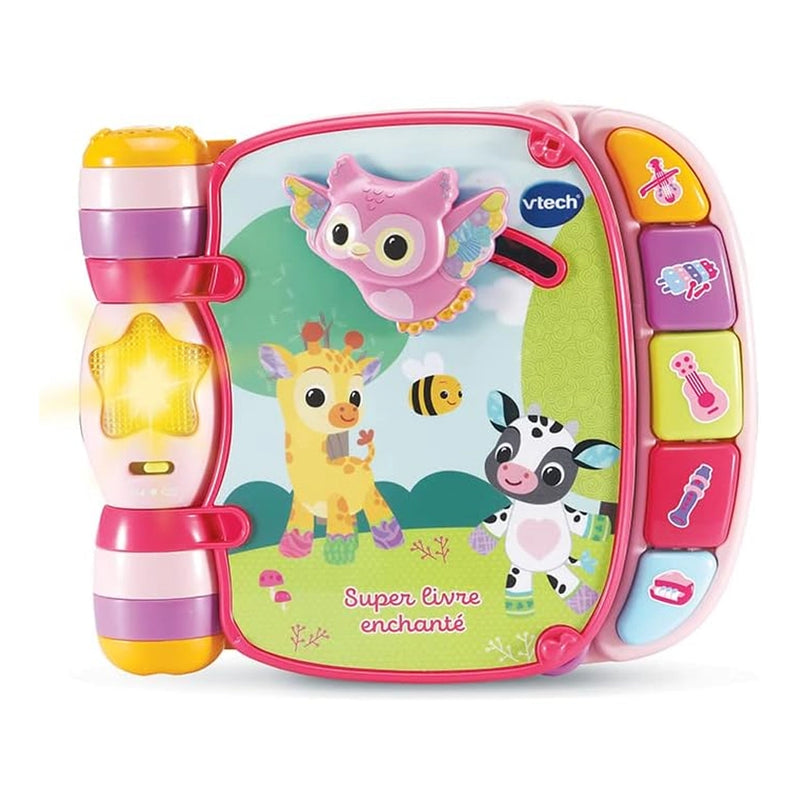 Vtech Super Livre Enchanté des Baby Loulous Rose 6-36M