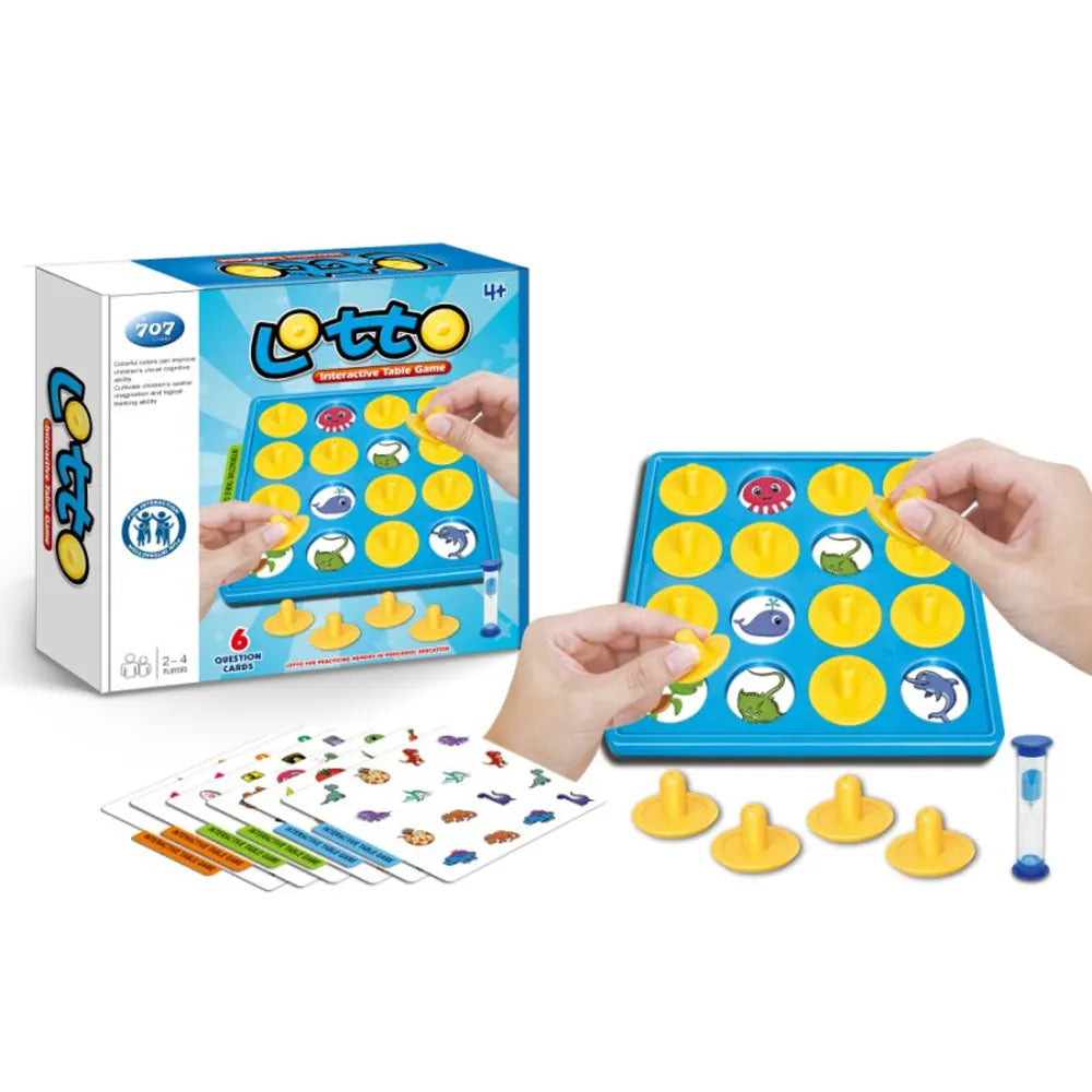 Juego de mesa Bingo Lotto – 4A+