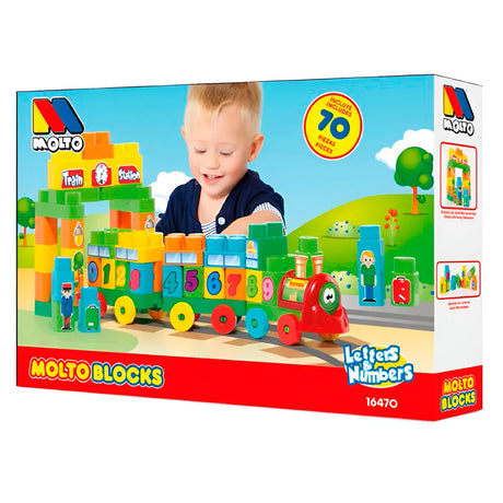 Molto Train De Blocs 70 Pcs