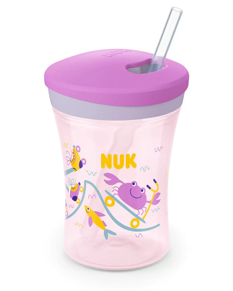 Evolution Action Cup 230ml NUK 12M+ - Mauve