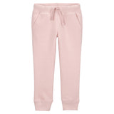 OshKosh Fleece Joggers with Drawstring - Pink