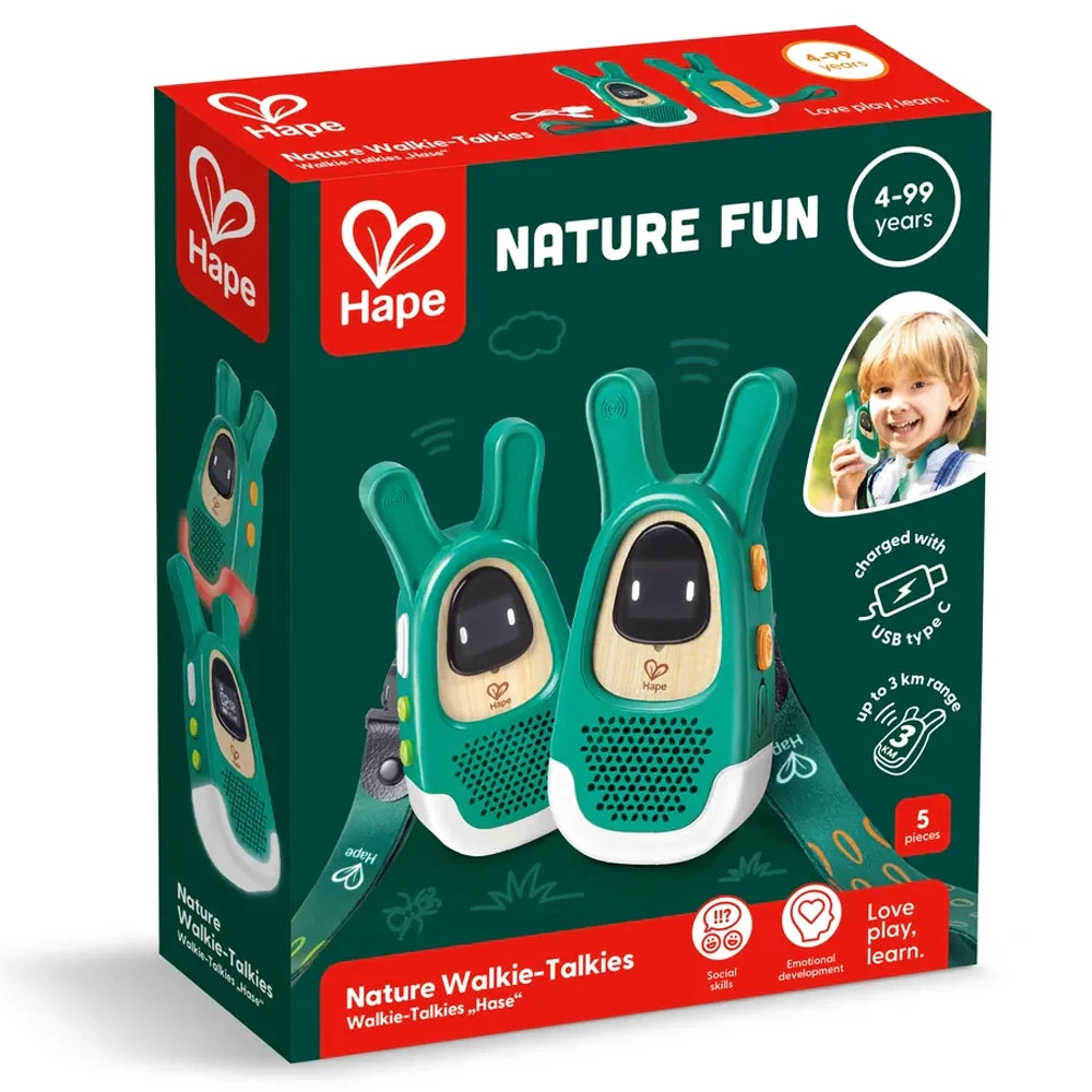 Hape Talkies-Walkies Nature 4A+