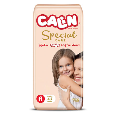 Calin Special Care Couches Bébé Jumbo Pack Junior Plus Taille 6 - 40 Unités