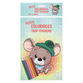 Pequeños Coloreables Muy Tiernos - Ratoncito
