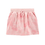Jupe-short en Molleton avec Cordon de Serrage Fille OshKosh - Rose