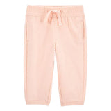 Carter's Baby Pull-On Fleece Jogger Pants - Pink