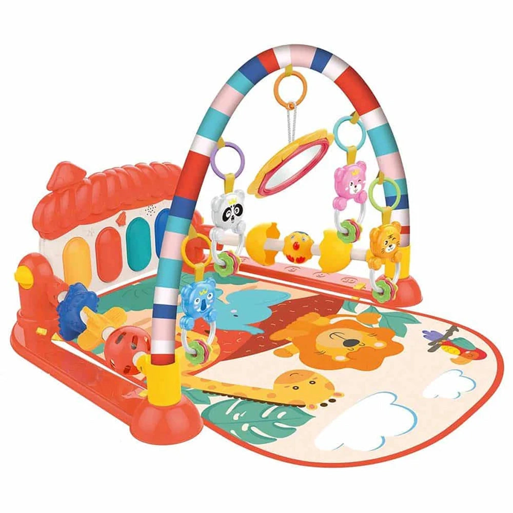 Huanger 3-in-1 Light-Up Musical Piano Play Mat - 0M+