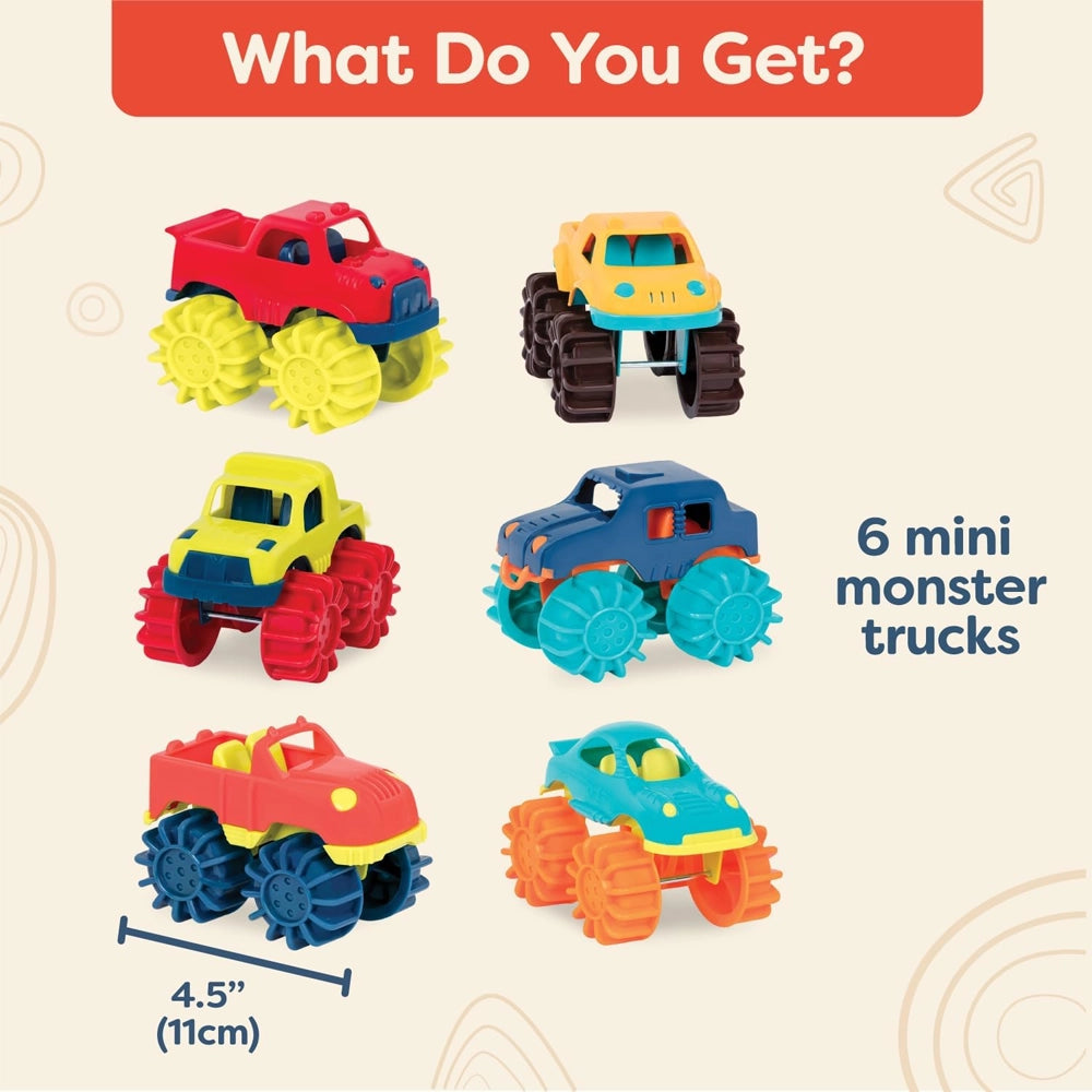 B. Toys Mini Monster Trucks 2A Wlidaty Morocco 1 E Commerce Site for Kids Clothing Toys Books Baby Gear Strollers Baby Registries Gifts and Gift Cards Year End Sales Winter 2024 2025