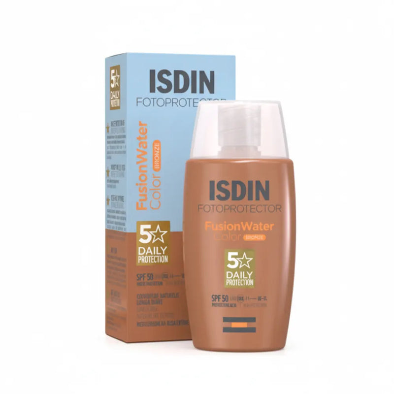 Fotoprotector ISDIN Fusion Water Color Bronze FPS 50 50 ml