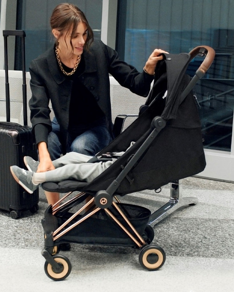 cybex coya rose gold CYBEX Coya Rosegold Stroller - Sepia Black | Wlidaty Morocco