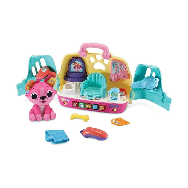 Vtech Titou y su Salón de Peluquería Interactivo 18M+ - Rosa