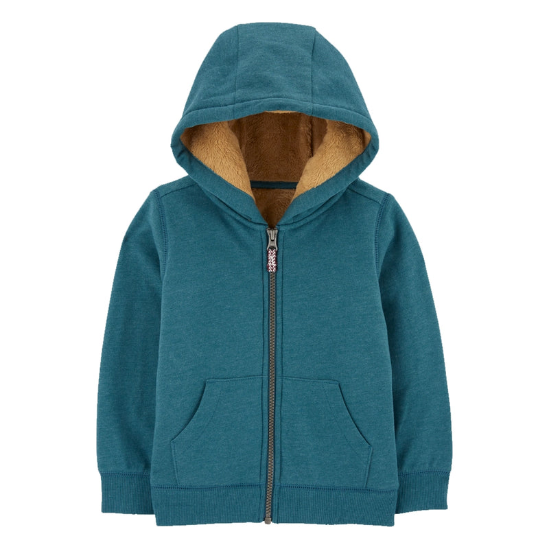 Carter's Zip-Up Fleece Jacket - Teal