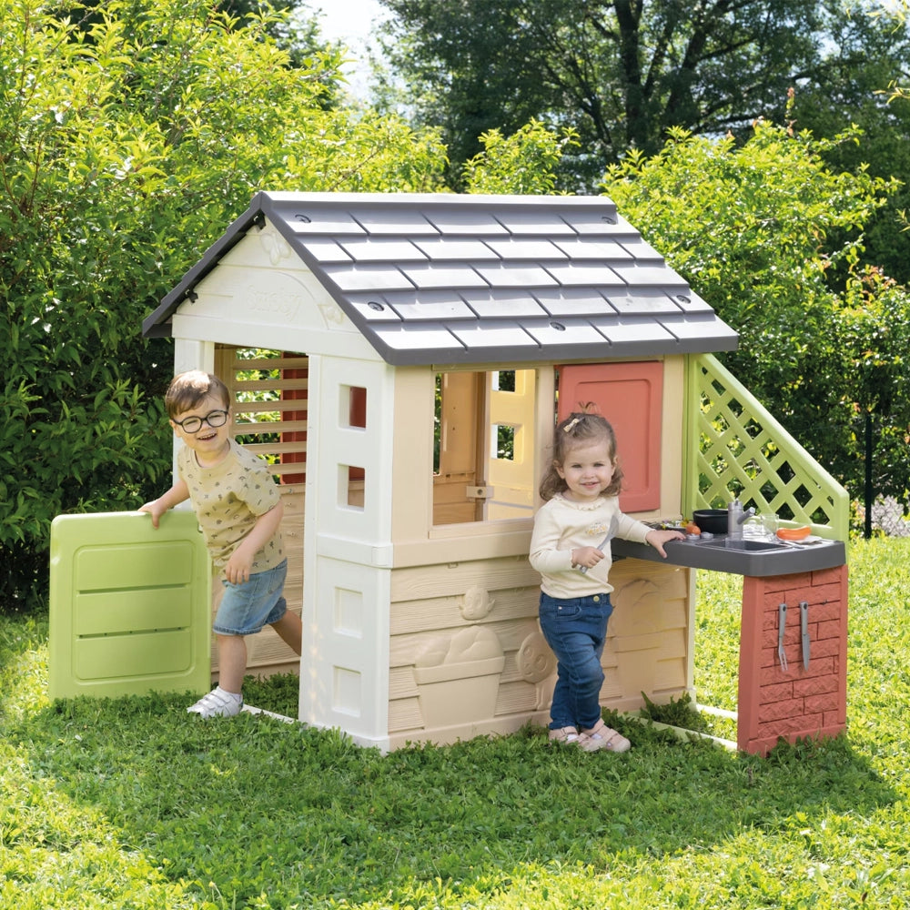 Smoby Maison Nature et Cuisine d'Été 2A+