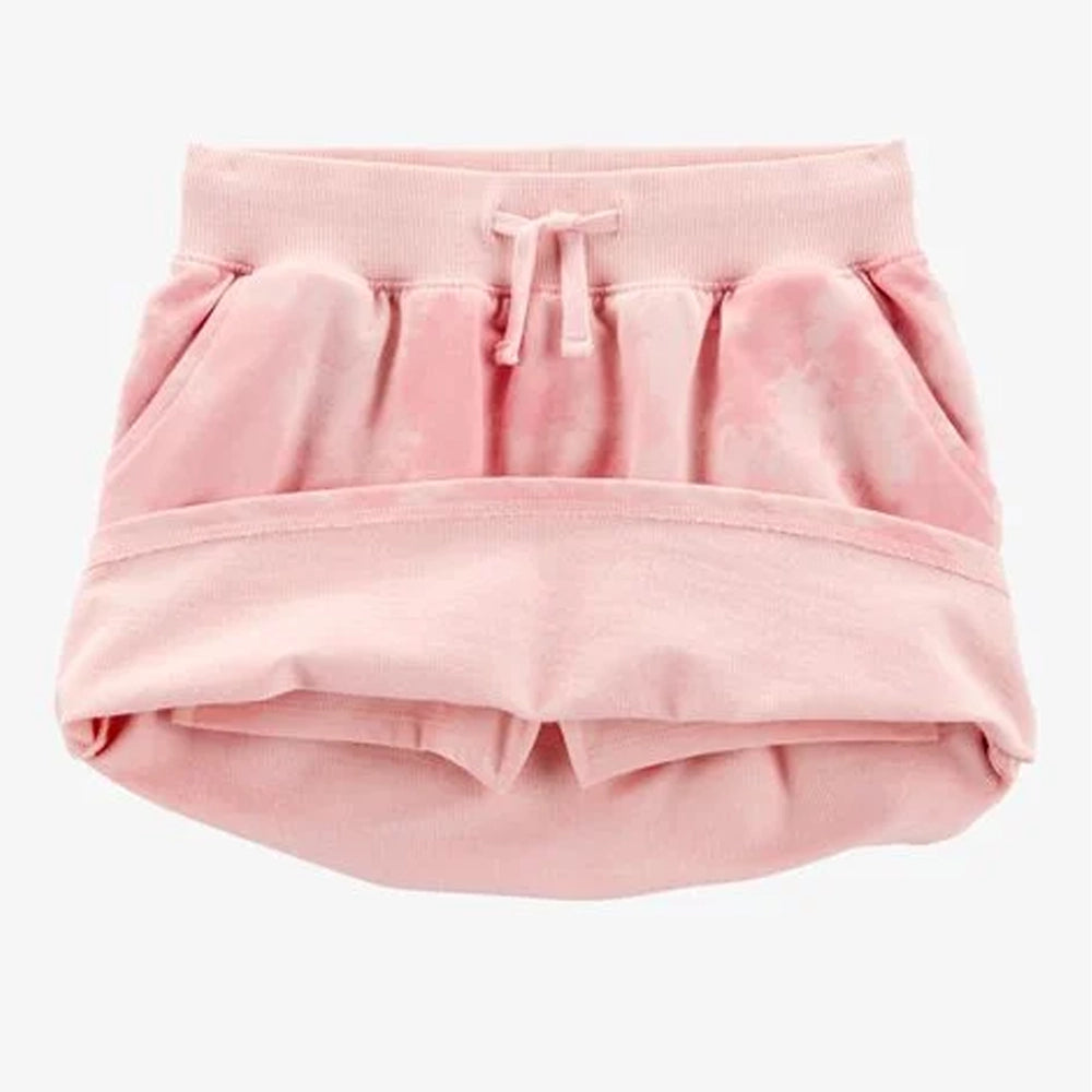 Jupe-short en Molleton avec Cordon de Serrage Fille OshKosh - Rose
