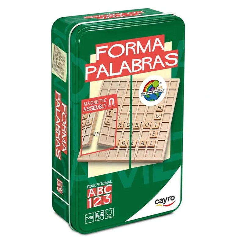 Cayro Caja Metálica FormaPalabras Juegos de Idiomas 7A+