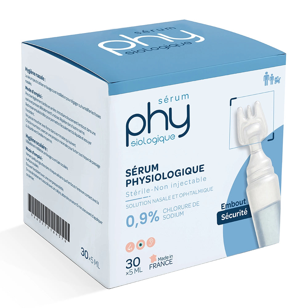 Sérum Physiologique 5mlx30