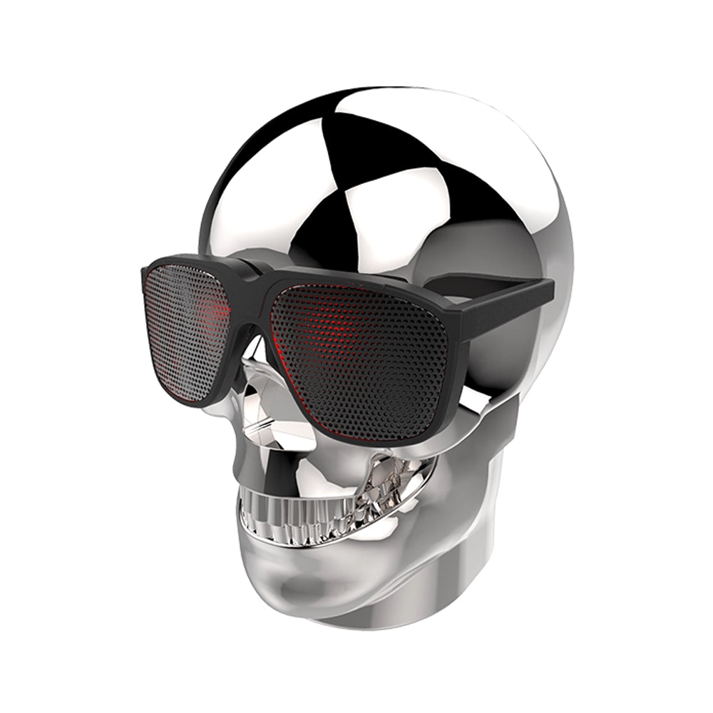 iDance Funky Skull Speaker - Silver