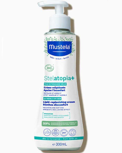 Mustela  Stelatopia+ Crème Relipidante Anti-Grattage Bio - 300ml