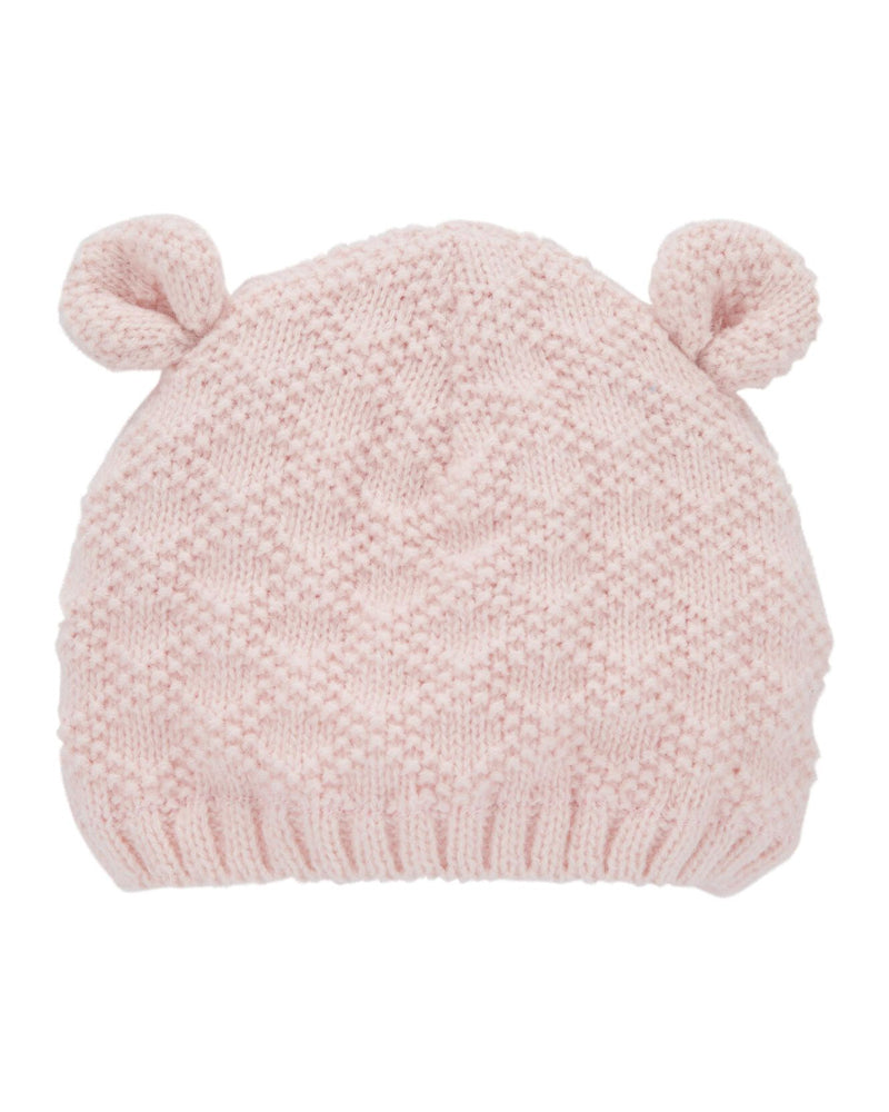 Bonnet Ours Carter's - Rose