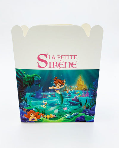 Boîtes à Popcorn en papier - Sirène