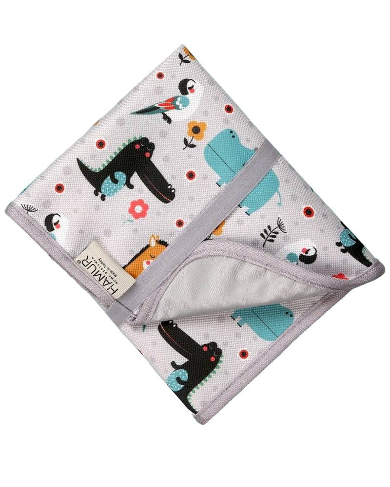 بساط تغيير الحفاضات المحمول - الحيوانات