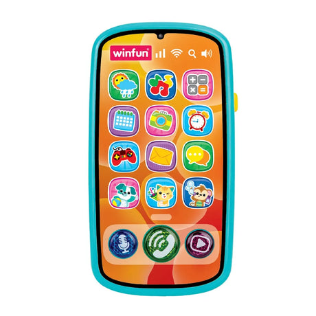 WinFun Téléphone d’Activités Lumineux avec Sons – 6m+