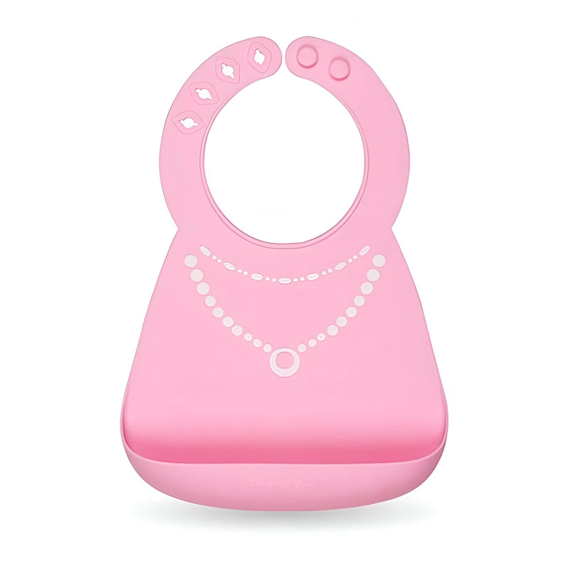 Nûby 3D Princess Silicone Bibs - 3m+