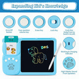 Talking Flash Cards Drawing Tablet - Blue