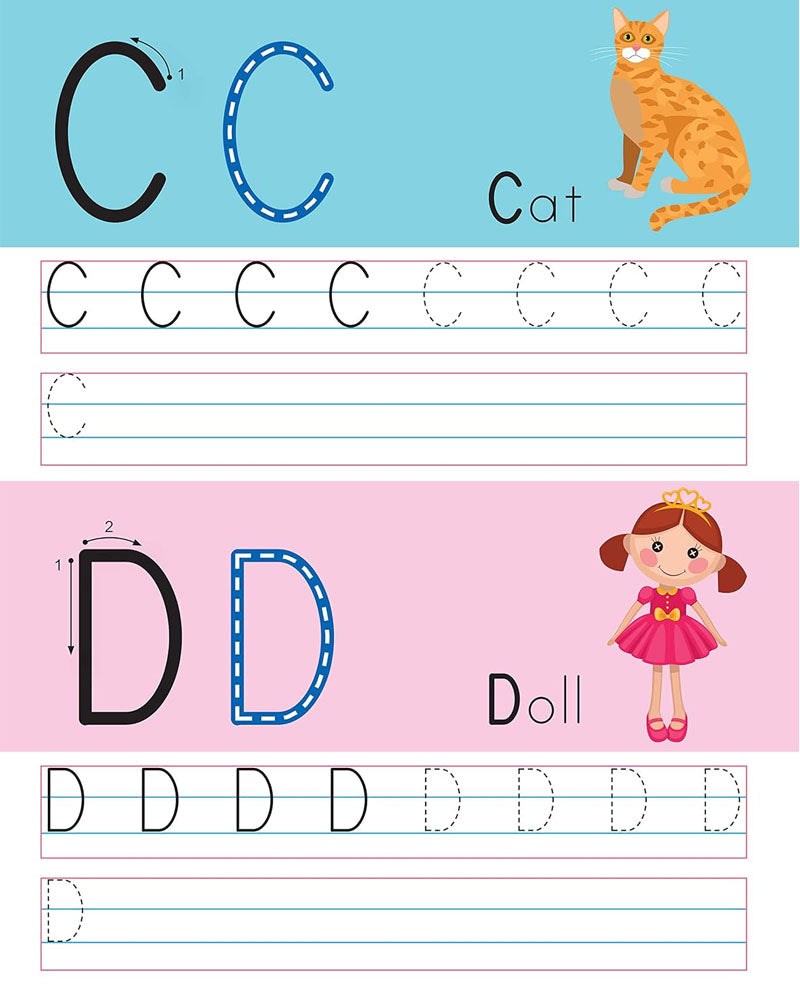 Wipe & Clean Workbooks - Uppercase Alphabet