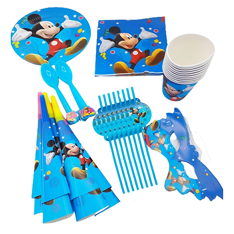 91-Piece Birthday Pack - Mickey