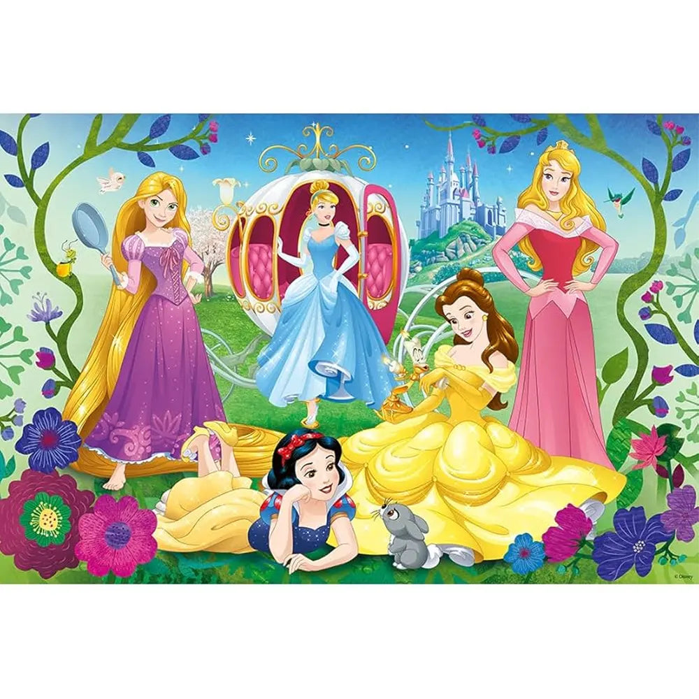 Trefl Puzzle Glitter Princesses 70 Pièces - 4A+