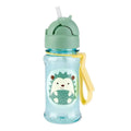 Skip Hop Zoo Straw Water Bottle 355ml - Hedgehog