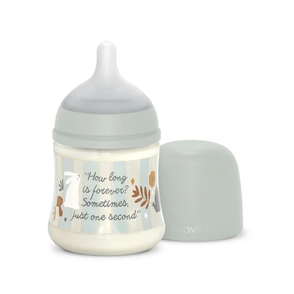 Suavinex Biberon Wonderland Polyamide 150ml - Bleu Rayé