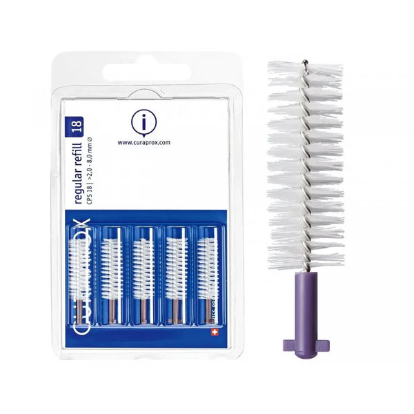 Curaprox Recambios de Cepillos Interdentales Ortho CPS 18 – 5 pzs